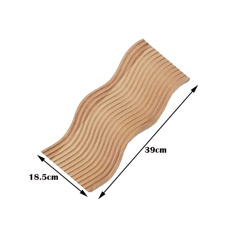 Nordic Groove Wooden Tray HotHomeGadgets