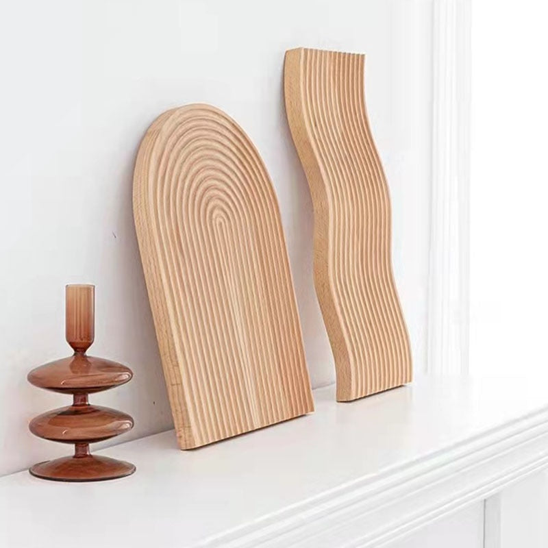 Nordic Groove Wooden Tray HotHomeGadgets