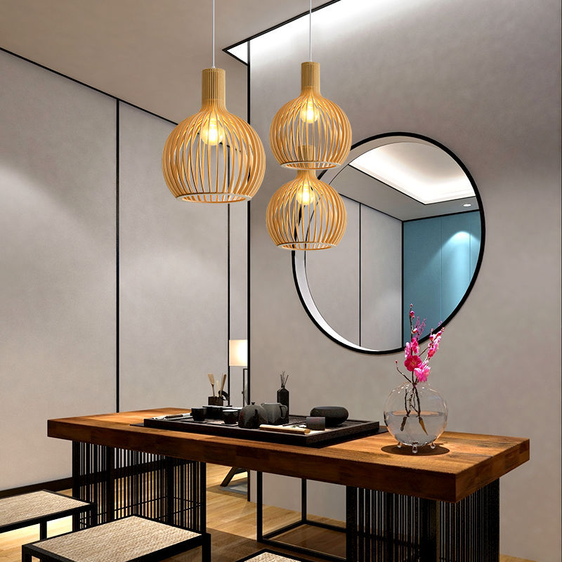Modern Wooden Pendant Lamp Hothomegadgets