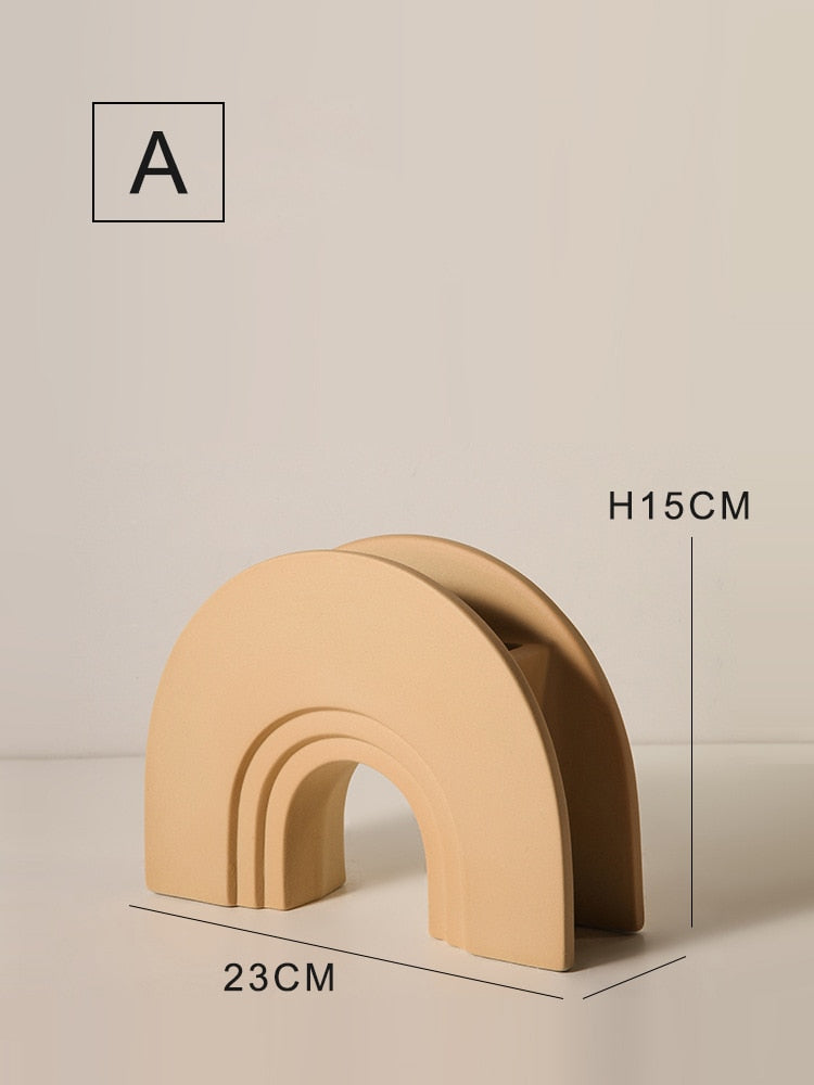 Morandi Ceramic Vase Hothomegadgets