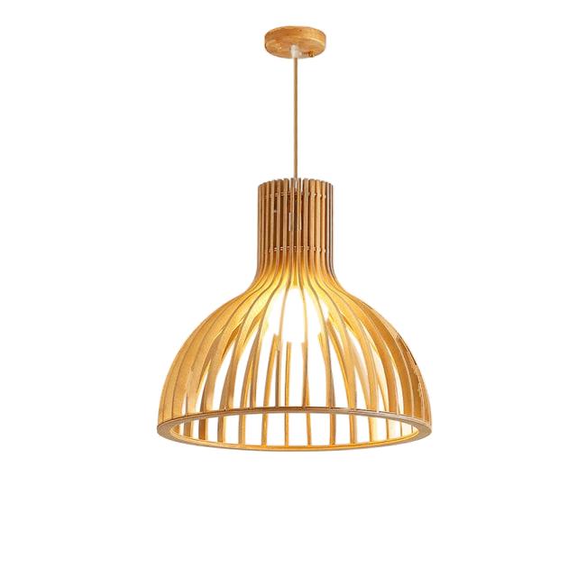 Modern Wooden Pendant Lamp Hothomegadgets