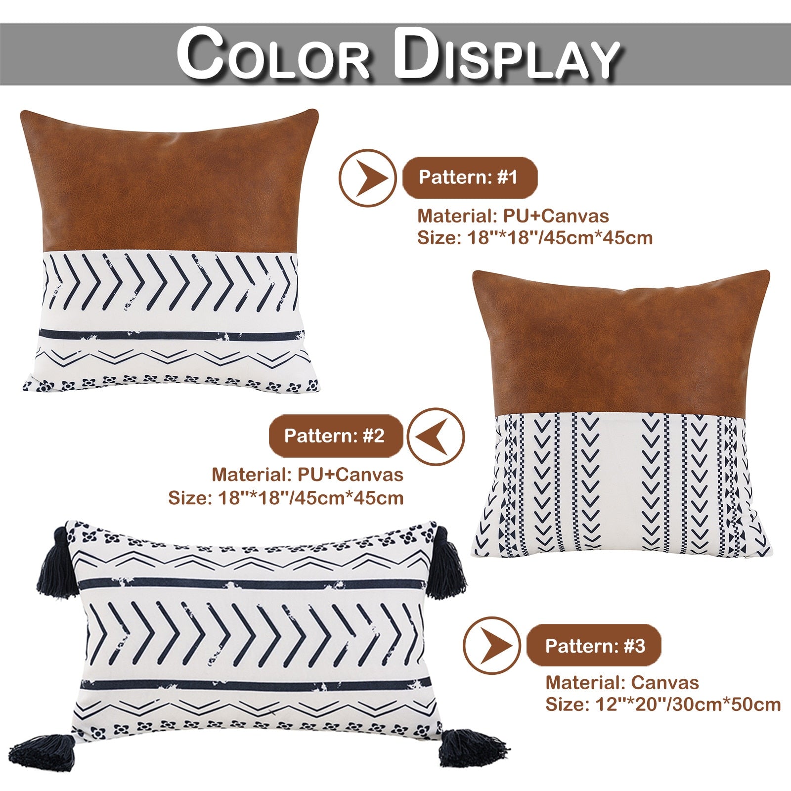 Boho Tassel Pillow Case HotHomeGadgets