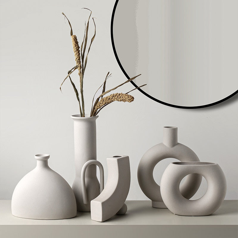 Nordic Ceramic Vase HotHomeGadgets