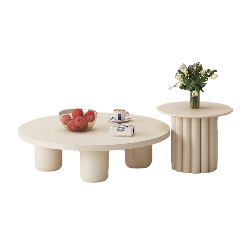Round Modern Coffee Table HotHomeGadgets