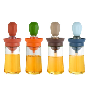 Oil Container With Brush Hothomegadgets