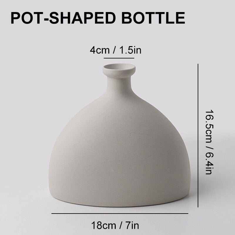 Nordic Ceramic Vase HotHomeGadgets