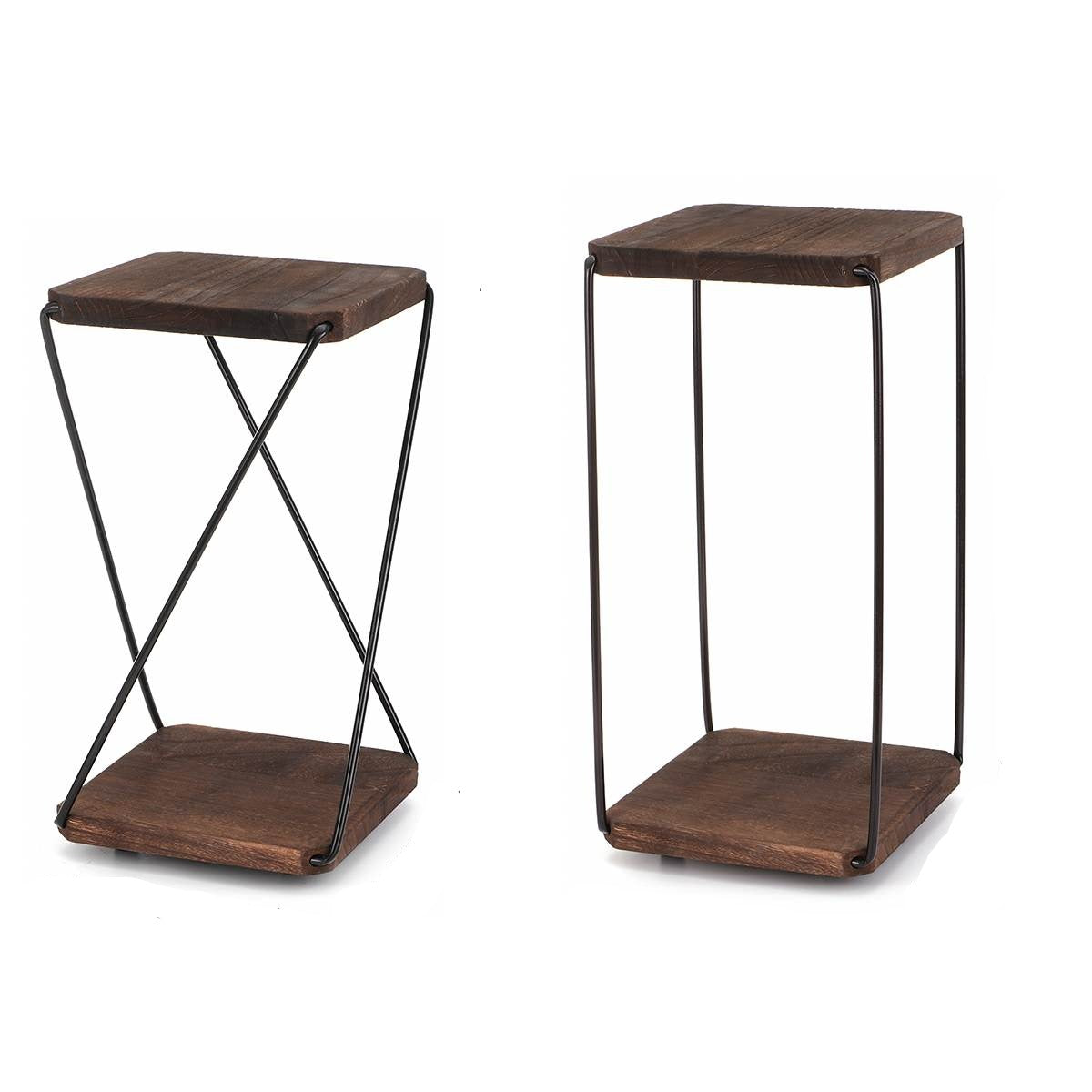 2-Tier Metal Plant Stand HotHomeGadgets